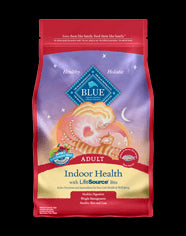 Blue Buffalo Salmon & Rice Indoor Health Dry Cat Food 7lb - Poudre Pet and Feed Supply